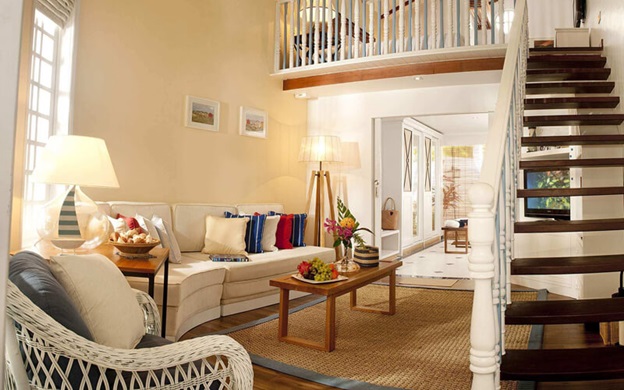 Những thiết kế mẫu phòng khách đẹp có cầu thang tinh tế cho từng loại nhà? 